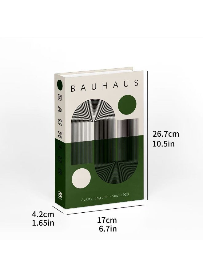 AuliceVerse "The Ultimate Hack for Interior Aesthetics" – Ramadan Decor Magic: Bauhaus-Style Decorative Book Trio. A Silent Artistic Statement for Bookshelves, Coffee Tables, Nightstands & Offices. Instantly Elevates Any Space. - Image 4